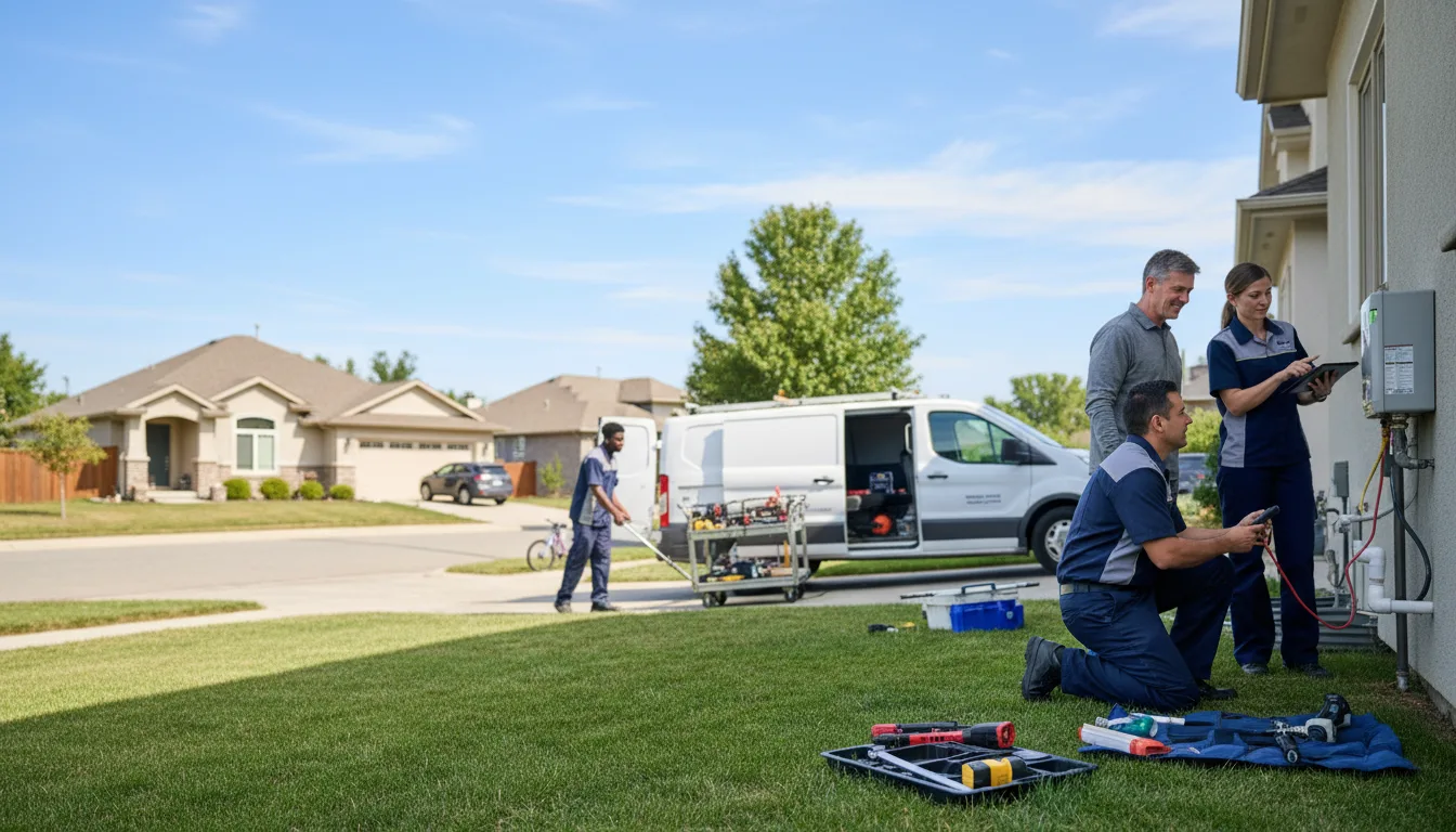 Tankless water heater service in Elco, PA